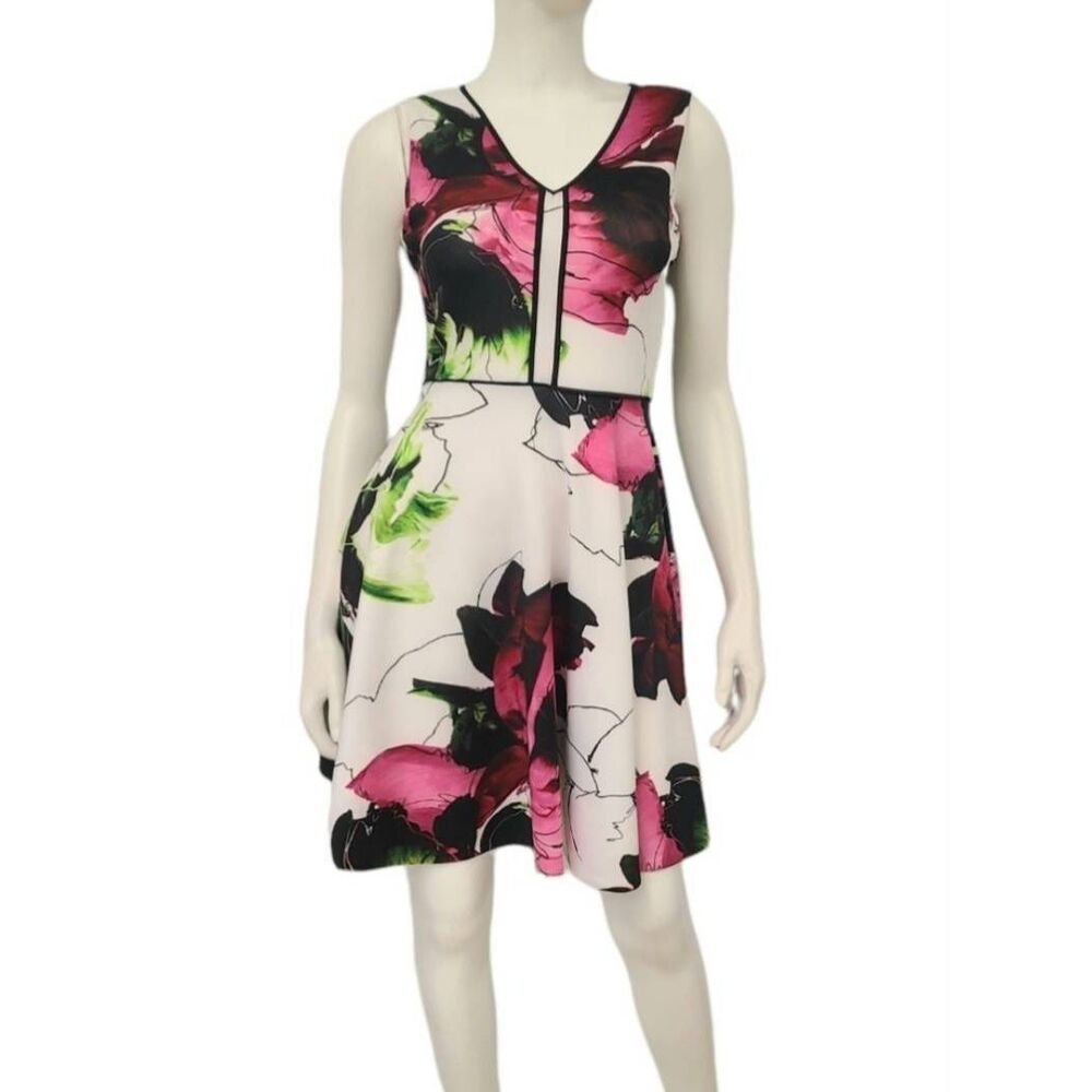 REED Pink Floral Dress Women's Size XXS